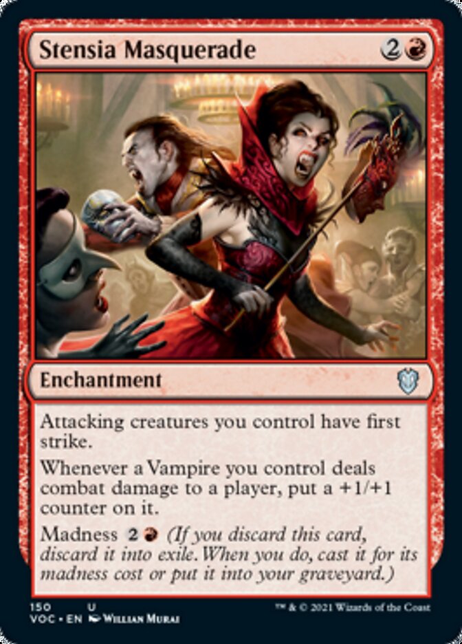 Stensia Masquerade [Innistrad: Crimson Vow Commander] 