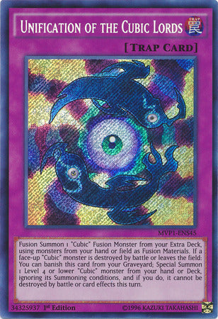 Unification of the Cubic Lords [MVP1-ENS45] Secret Rare 