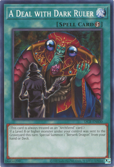 A Deal with Dark Ruler (25th Anniversary) [DCR-EN030] Common 