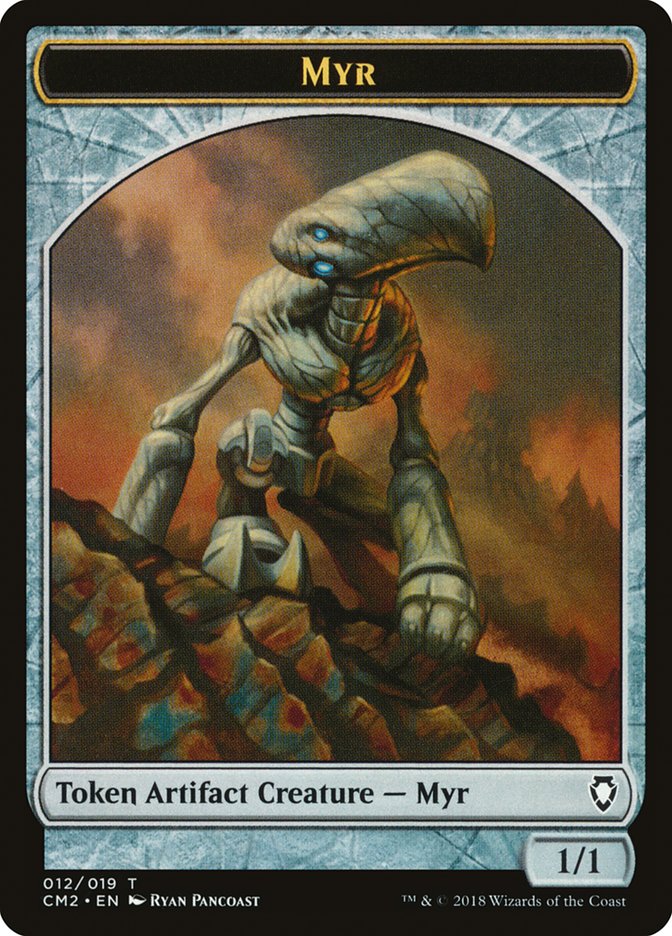 Myr Token [Commander Anthology Volume II Tokens] 