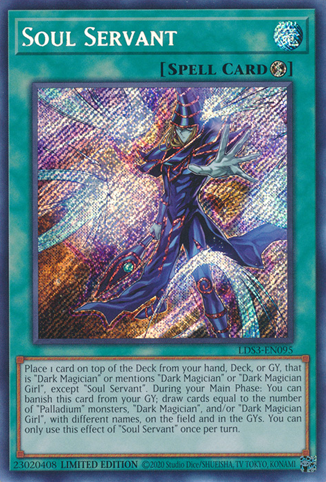 Soul Servant [LDS3-EN095] Secret Rare 