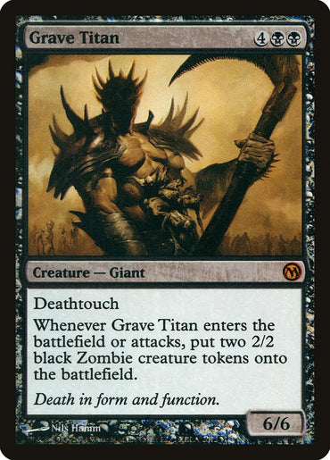 Grave Titan (Duels of the Planeswalkers Promos) [Duels of the Planeswalkers Promos 2011] 