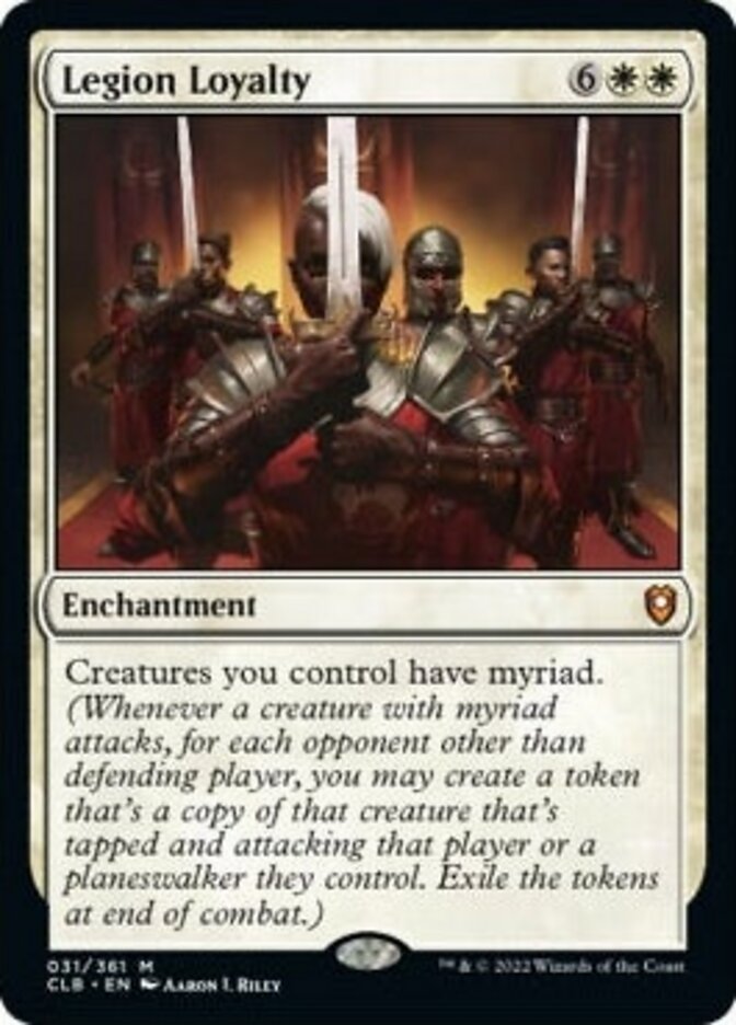 Legion Loyalty [Commander Legends: Battle for Baldur's Gate] 