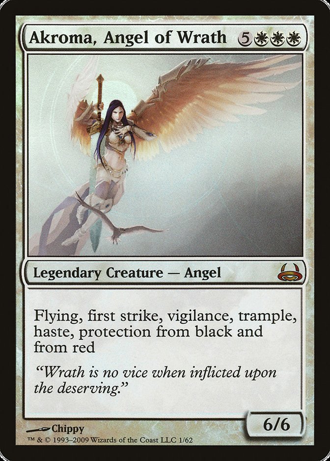 Akroma, Angel of Wrath [Duel Decks: Divine vs. Demonic] 