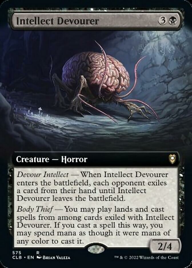 Intellect Devourer (Extended Art) [Commander Legends: Battle for Baldur's Gate]