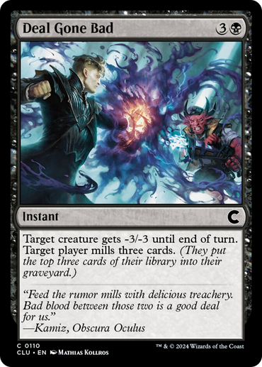 Deal Gone Bad [Ravnica: Clue Edition] 