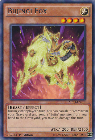 Bujingi Fox [MP14-EN210] Rare 