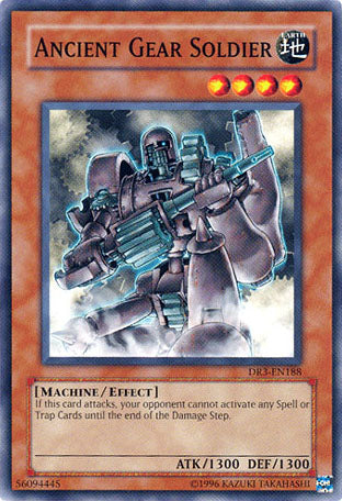 Ancient Gear Soldier [DR3-EN188] Common 