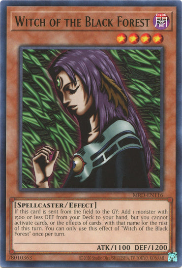 Witch of the Black Forest (25th Anniversary) [MRD-EN116] Rare 