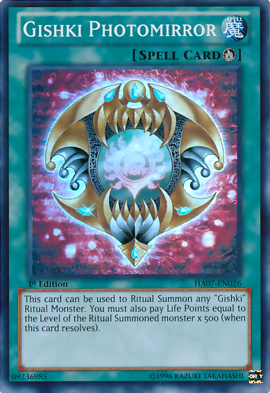 Gishki Photomirror [HA07-EN026] Super Rare 