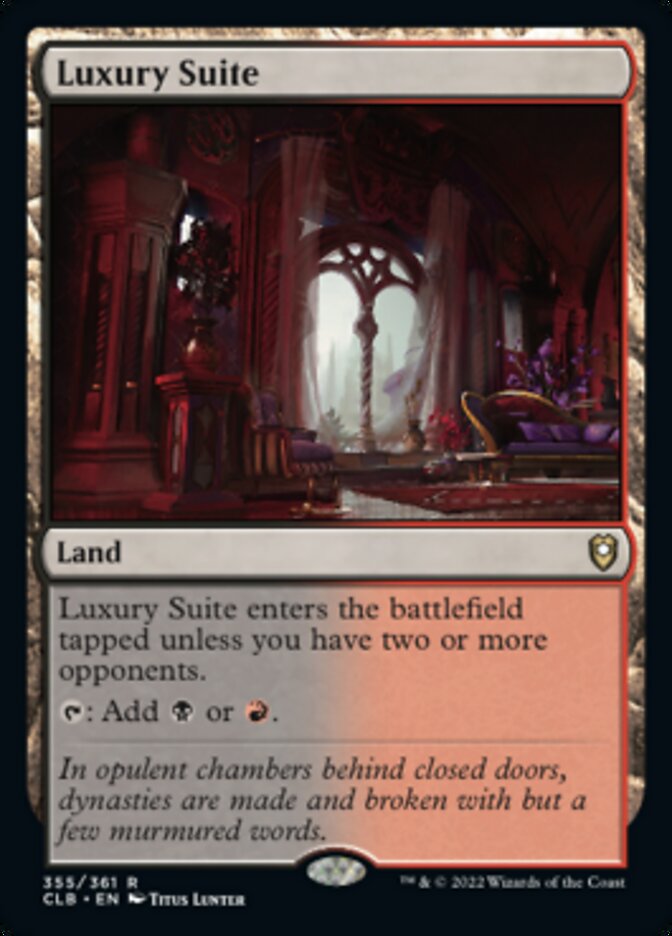 Luxury Suite [Commander Legends: Battle for Baldur's Gate] 