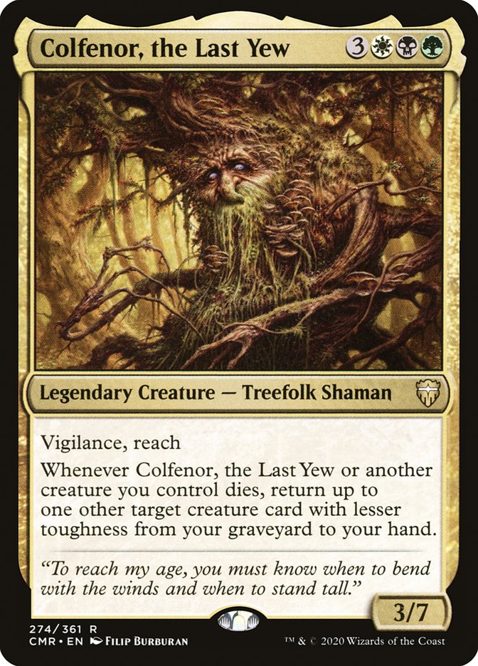 Colfenor, the Last Yew [Commander Legends] 
