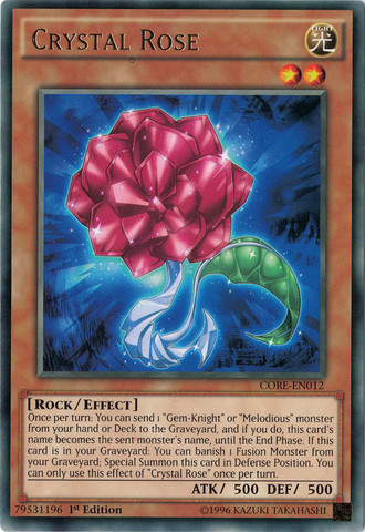 Crystal Rose [CORE-EN012] Rare 