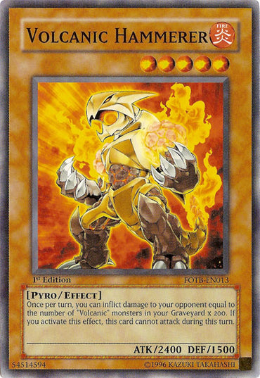 Volcanic Hammerer [FOTB-EN013] Common 