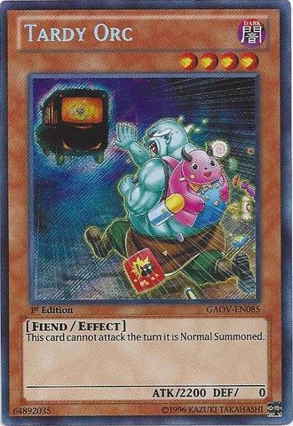 Tardy Orc [GAOV-EN085] Secret Rare 