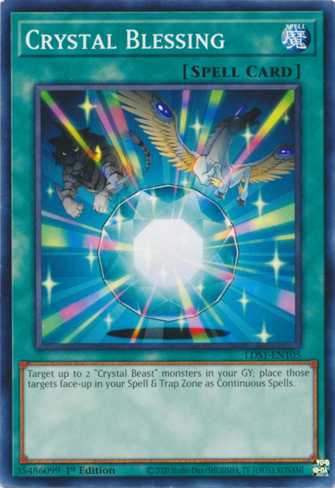 Crystal Blessing [LDS1-EN105] Common 