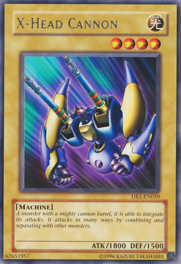 X-Head Cannon [DR1-EN059] Rare 
