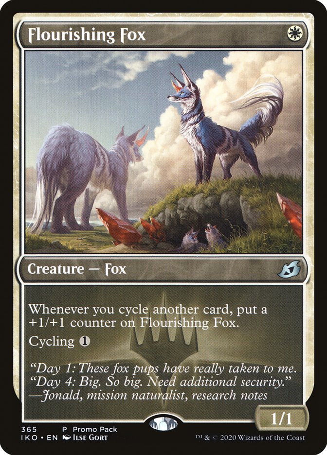 Flourishing Fox (Promo Pack) [Ikoria: Lair of Behemoths Promos] 