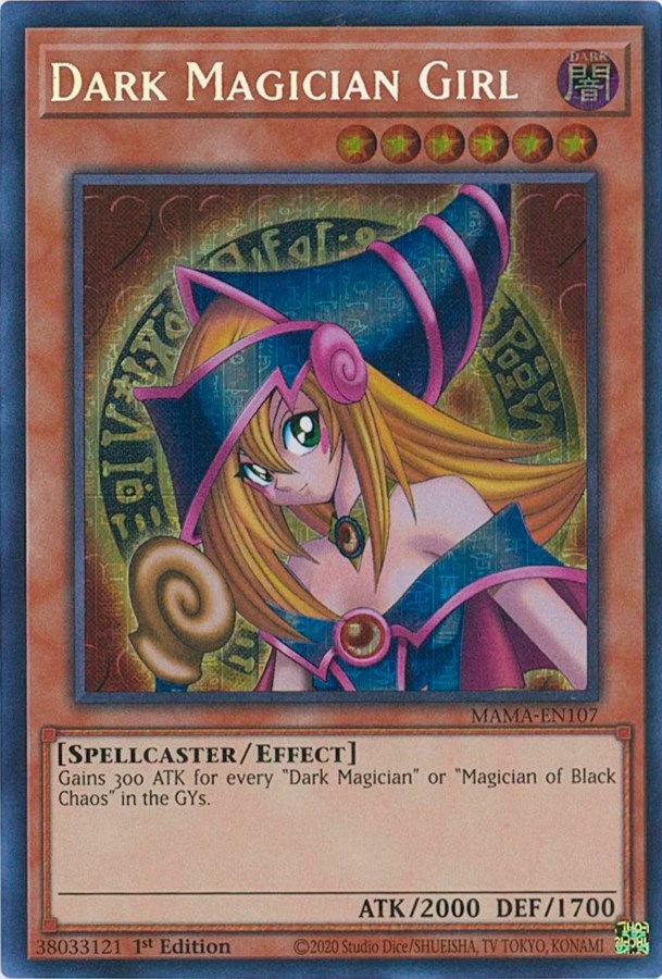 Dark Magician Girl [MAMA-EN107] Secret Pharaoh's Rare 