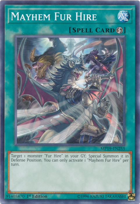 Mayhem Fur Hire [MP19-EN255] Common 