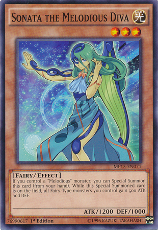 Sonata the Melodious Diva [MP15-EN071] Common 