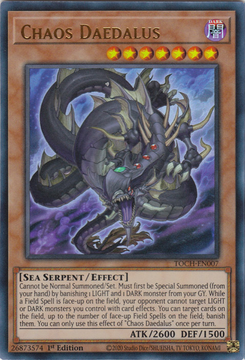Chaos Daedalus [TOCH-EN007] Ultra Rare 