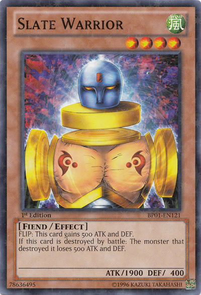 Slate Warrior [BP01-EN121] Starfoil Rare 
