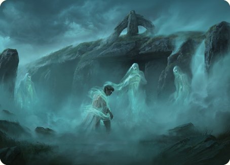 Fog on the Barrow-Downs Art Card [The Lord of the Rings: Tales of Middle-earth Art Series] 