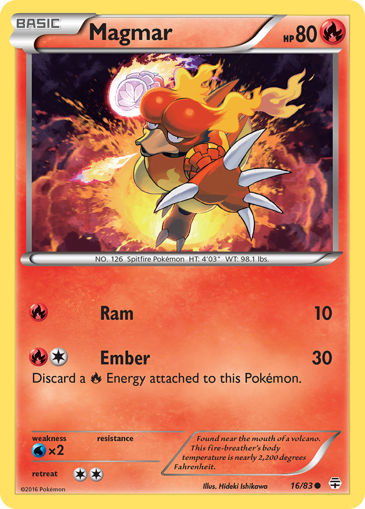 Magmar (16/83) [XY: Generations] 