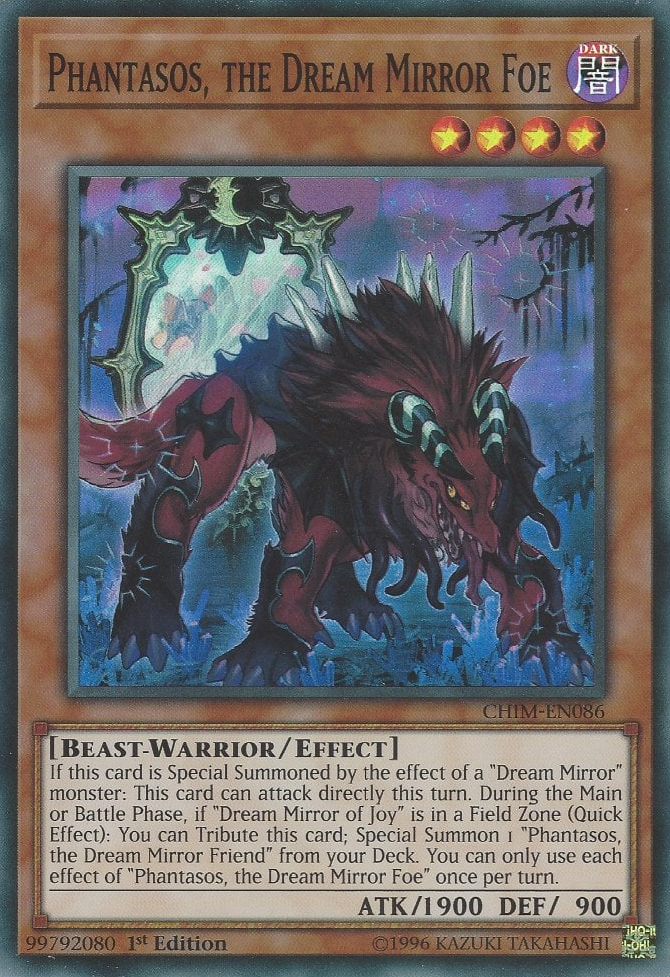 Phantasos, the Dream Mirror Foe [CHIM-EN086] Super Rare 