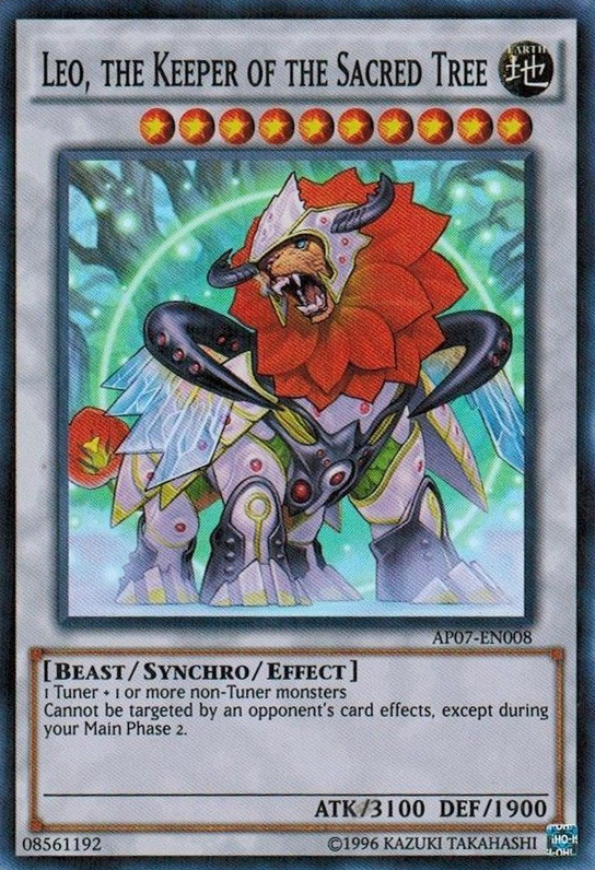 Leo, the Keeper of the Sacred Tree [AP07-EN008] Super Rare 