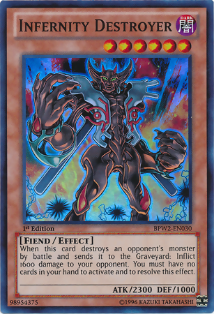 Infernity Destroyer [BPW2-EN030] Super Rare 