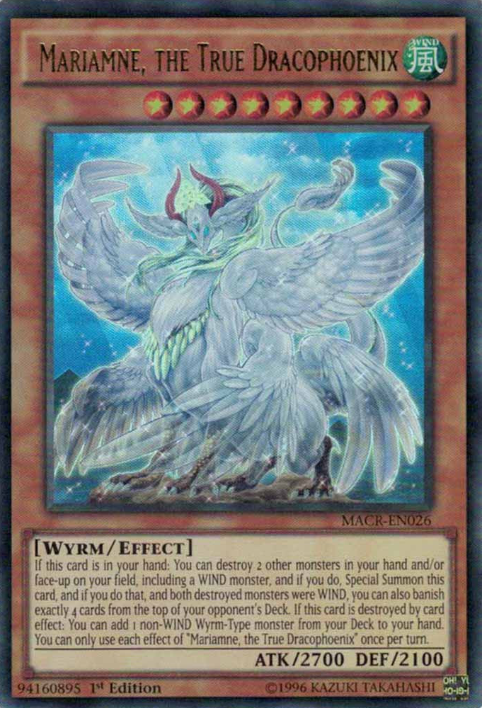 Mariamne, the True Dracophoenix [MACR-EN026] Ultra Rare 