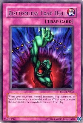Bottomless Trap Hole [LOD-EN092] Rare 