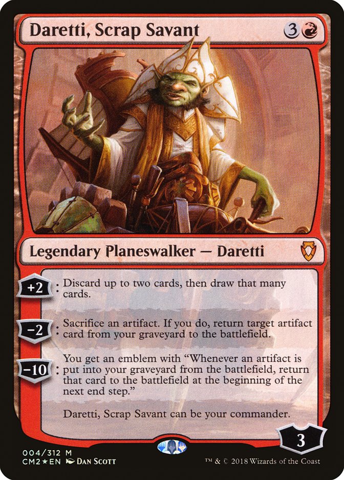 Daretti, Scrap Savant [Commander Anthology Volume II] 