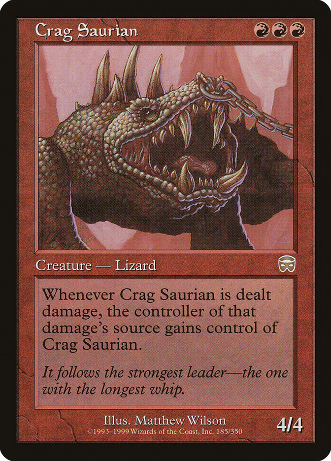 Crag Saurian [Mercadian Masques] 