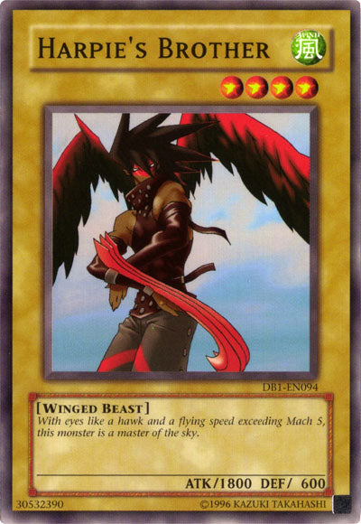 Harpie's Brother [DB1-EN094] Common 