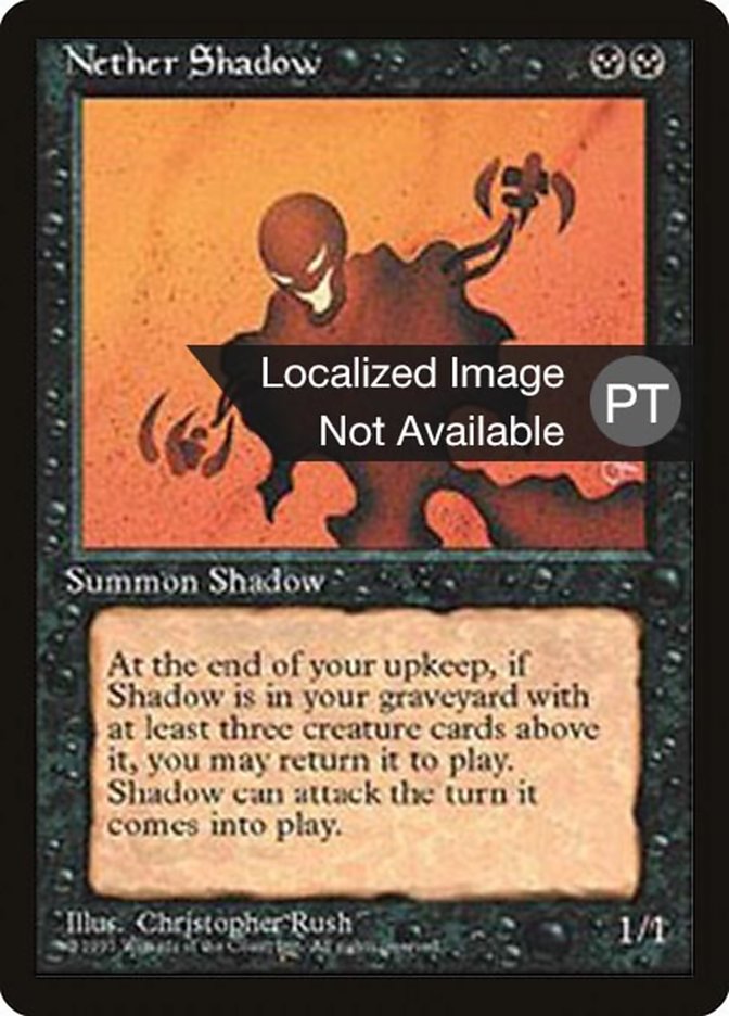 Nether Shadow [Fourth Edition (Foreign Black Border)] 