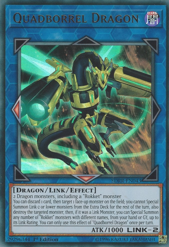Quadborrel Dragon [SDRR-EN043] Ultra Rare 