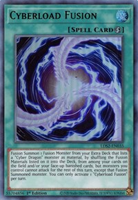 Cyberload Fusion (Green) [LDS2-EN035] Ultra Rare 