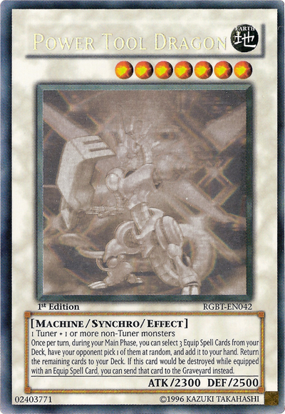 Power Tool Dragon [RGBT-EN042] Ultimate Rare 