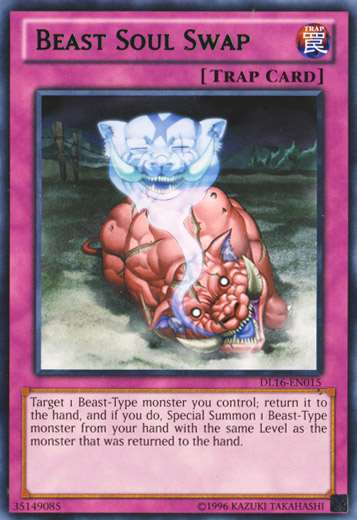 Beast Soul Swap (Green) [DL16-EN015] Rare 