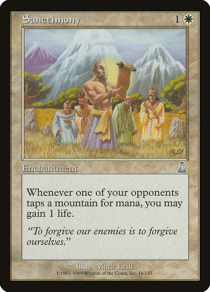 Sanctimony [Urza's Destiny] 