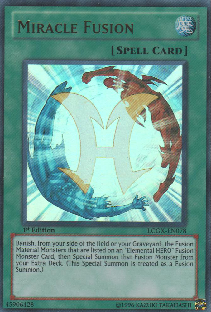 Miracle Fusion [LCGX-EN078] Ultra Rare 