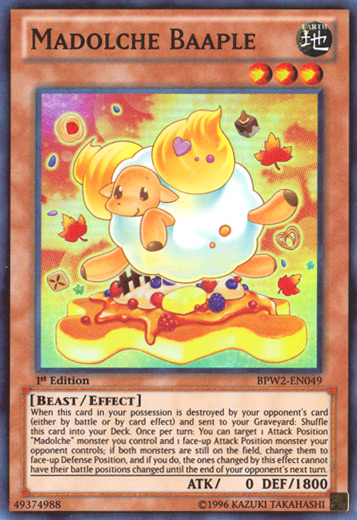 Madolche Baaple [BPW2-EN049] Super Rare 