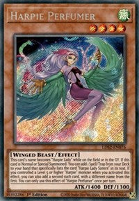 Harpie Perfumer [LDS2-EN076] Secret Rare 