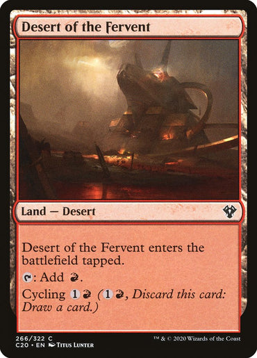 Desert of the Fervent [Commander 2020] 