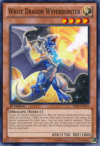 White Dragon Wyverburster [SHSP-EN093] Common 