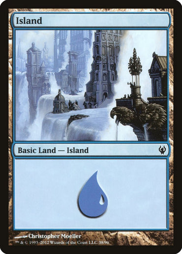 Island (38) [Duel Decks: Izzet vs. Golgari] 