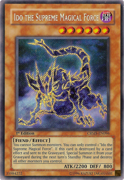 Gone the Supreme Magical Force [CRMS-EN096] Secret Rare 